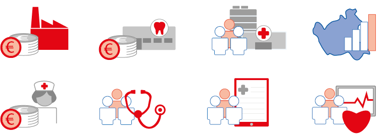 Icon-Design Infografik