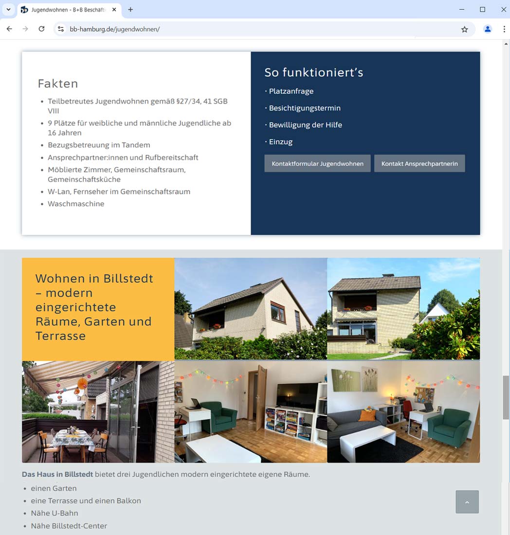 Webdesign - Landingpage