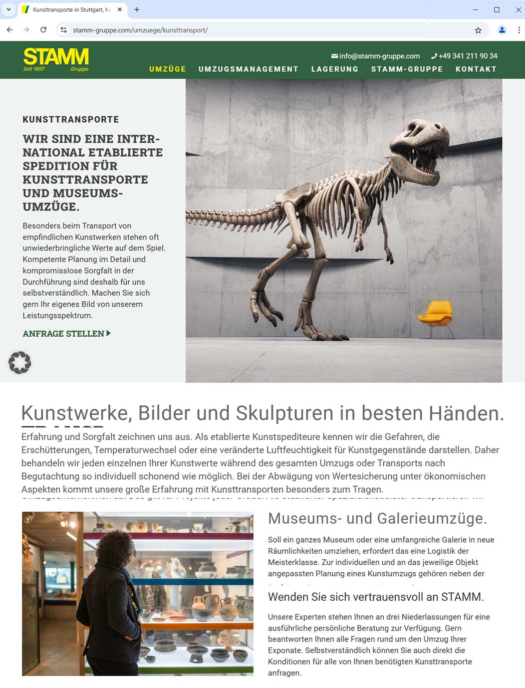 Webdesign Hamburg - Landingpage